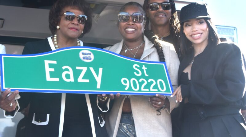The City of Compton Honors Eazy-E with Eazy Street