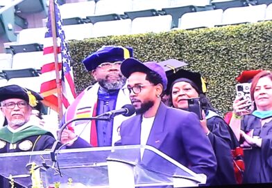 Kendrick Lamar Honors Compton College Grads